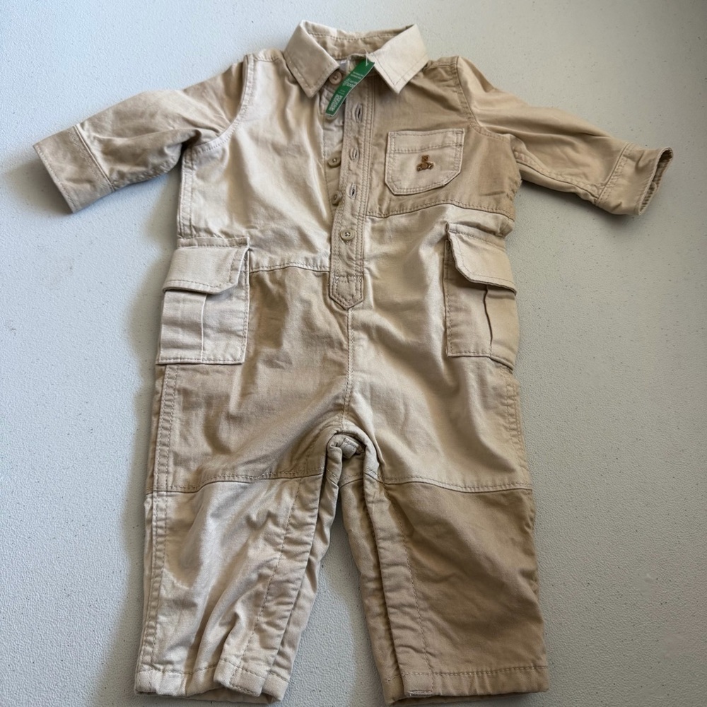 Baby Gap utility romper.